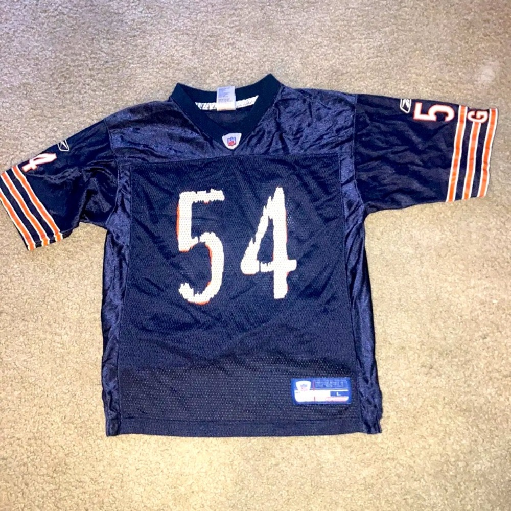 Chicago Bears Brian Urlacher Jersey - Women's Large: Vintage Style!